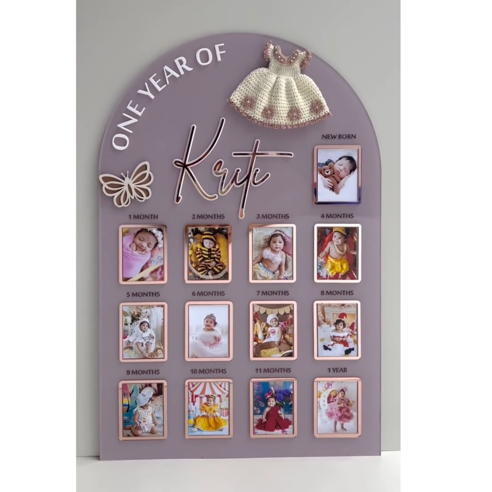 Baby Photo Board
